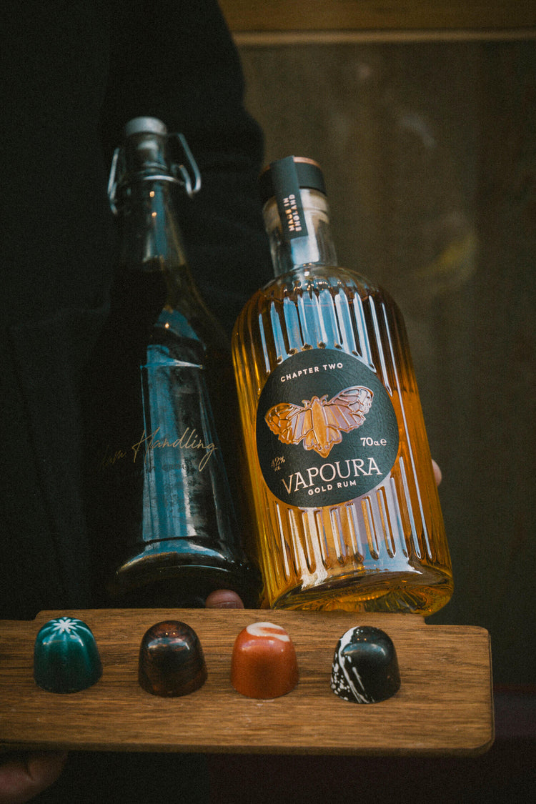 Chocolate Shop – Our first ready-to-pour cocktail with Chef Adam Handling
